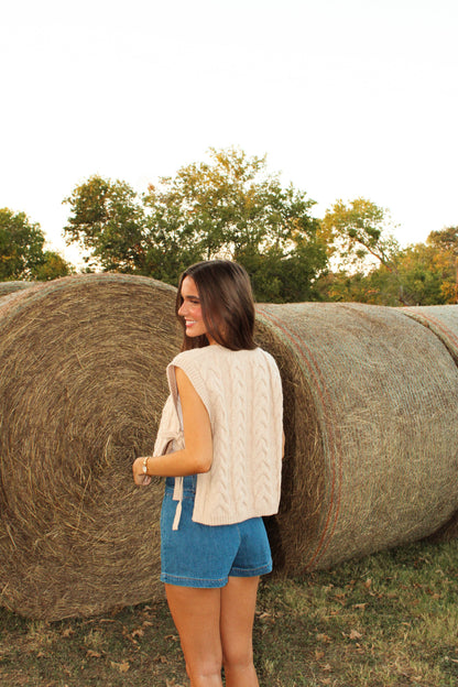 Autumn Charm Sweater Vest