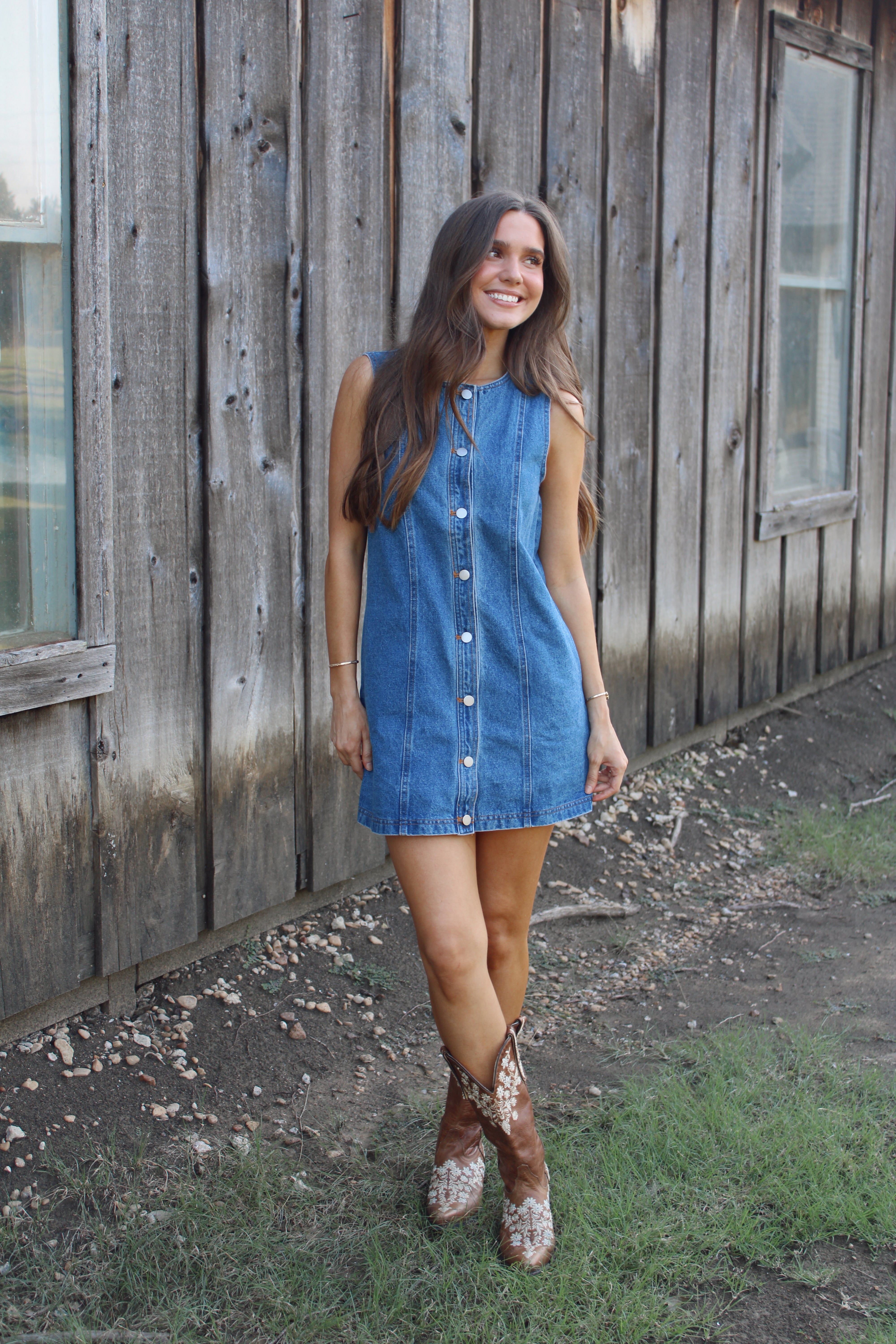 dixie mini dress Dixie Button Down And Belted Mini Dress