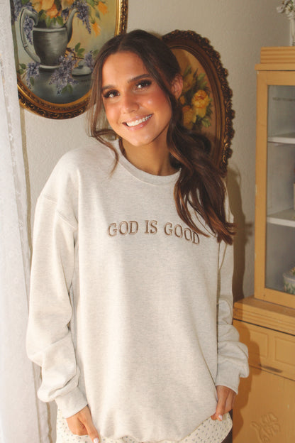 God Is Good Crewneck