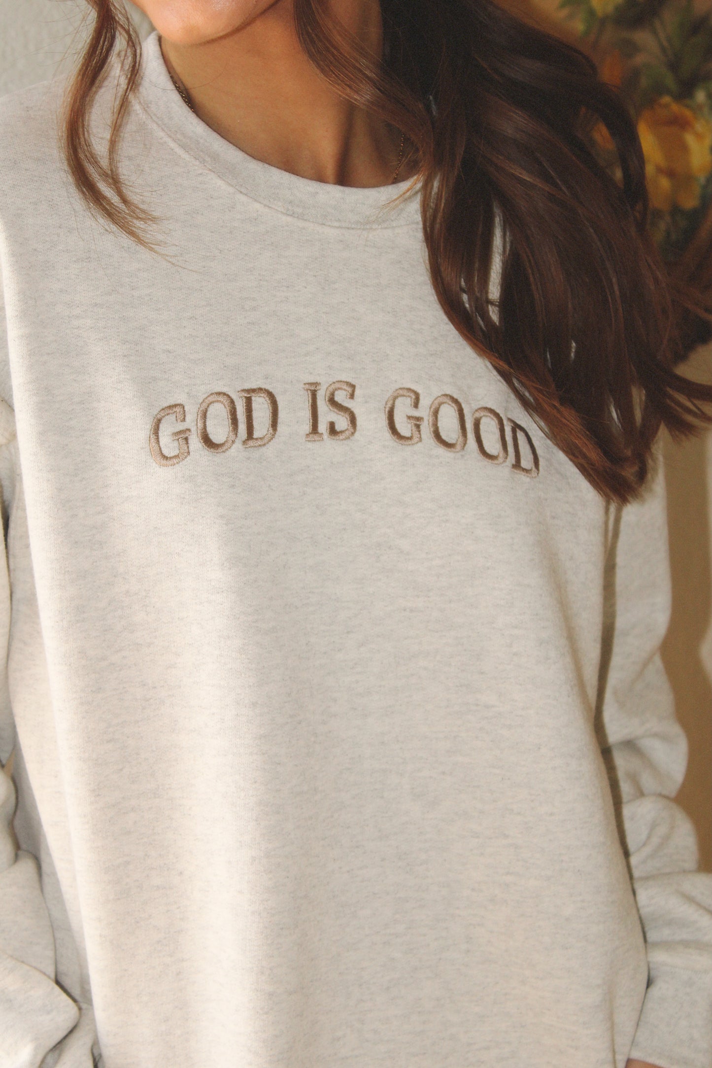 God Is Good Crewneck