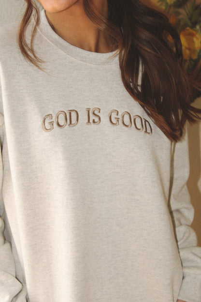 God Is Good Crewneck