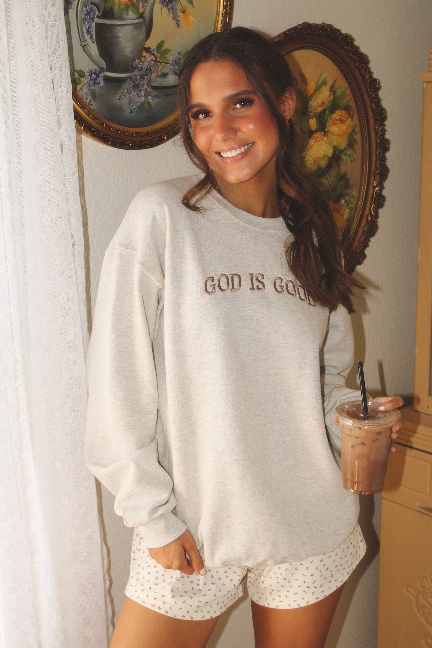 God Is Good Crewneck